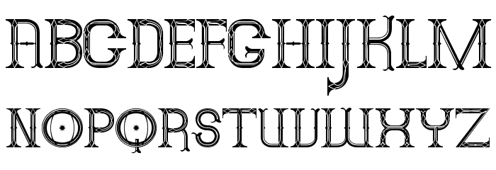Alphin Merytous St Font LOWERCASE