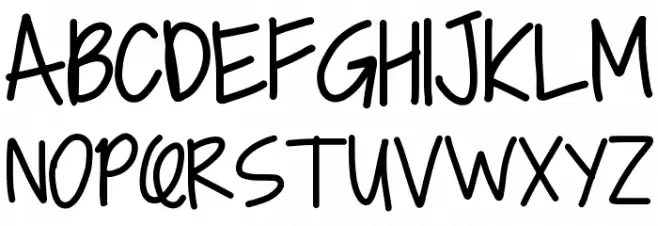 Alpine Script Fonte MAIÚSCULAS