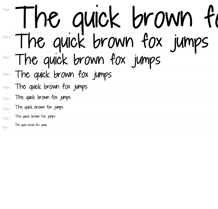 Alpine Script Waterfall