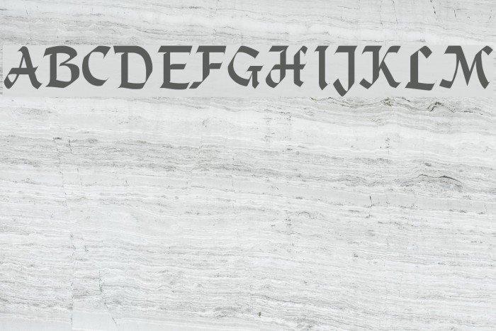 Alpine Font examples