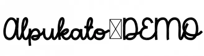 Alpukato-DEMO  Fuentes Gratis Descargar