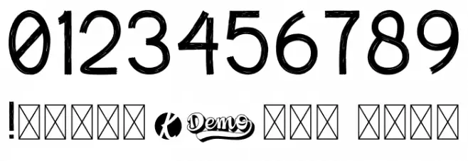 Alpukato-DEMO Font OTHER CHARS