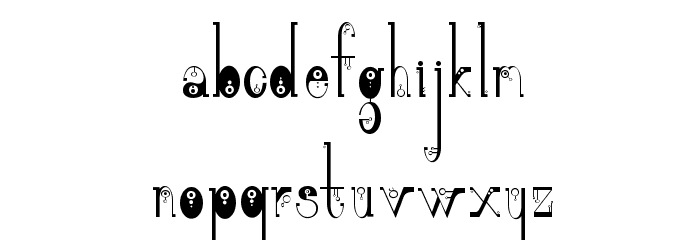 Alquimia Font LOWERCASE