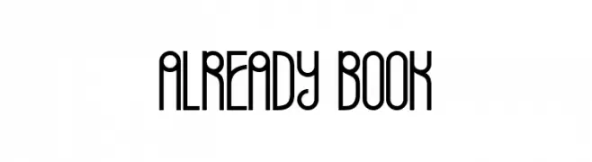 Already Book  font caratteri gratis