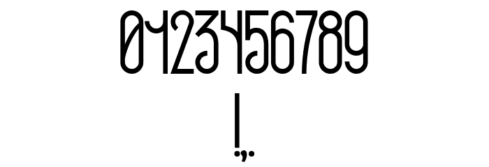 Already Book Font OTHER CHARS