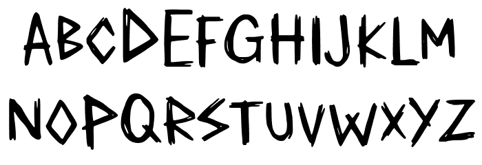 Already Broken Dull Demo Versio Font LOWERCASE