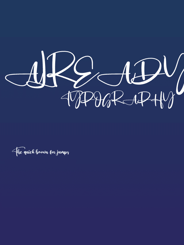 Already Poster