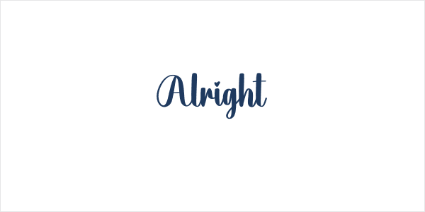 Alright Logo