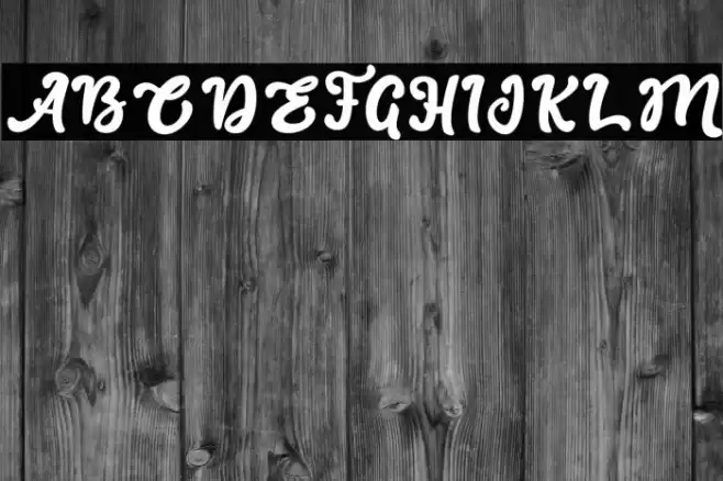 Alrighton DEMO Font examples