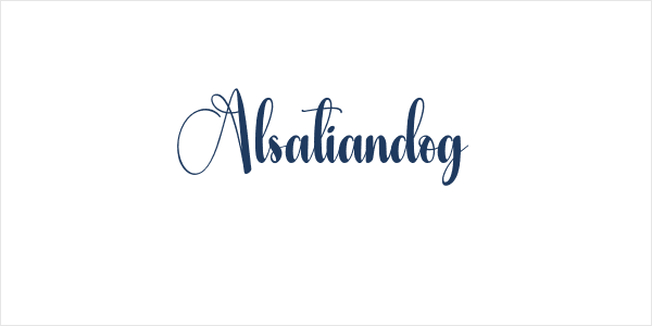 Alsatiandog Logo