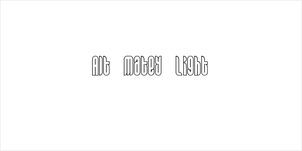 Alt Matey Light Logo