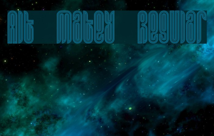 Alt Matey Regular Font examples