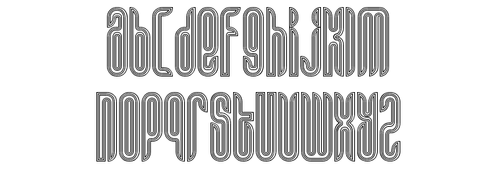 Alt Matey Regular Font LOWERCASE
