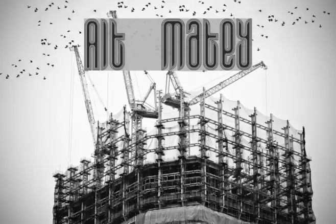 Alt Matey Schriftart examples