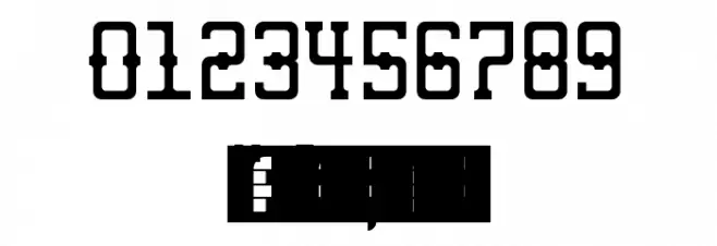 Alt West Regular Font OTHER CHARS