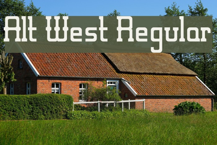 Alt West Regular Example 1