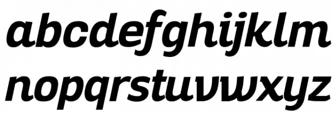 Altair Bold Italic Schriftart Kleinbuchstaben