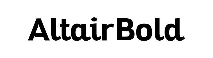 Altair Bold  لخطوط تنزيل