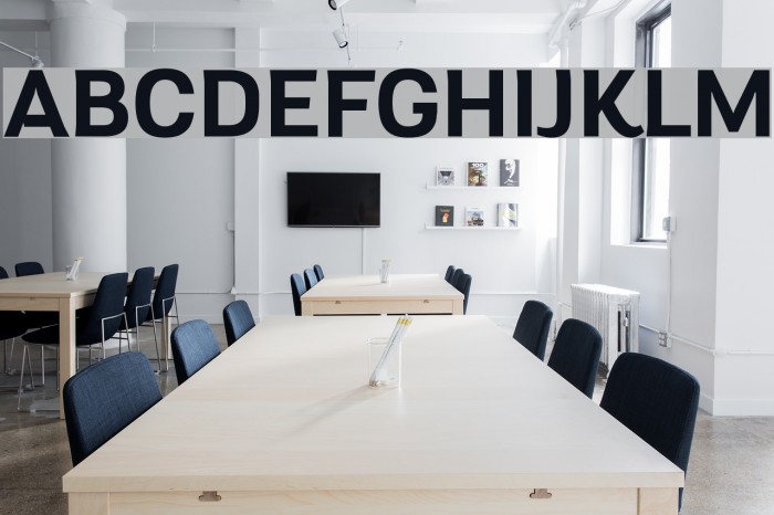 Altair Bold Font examples