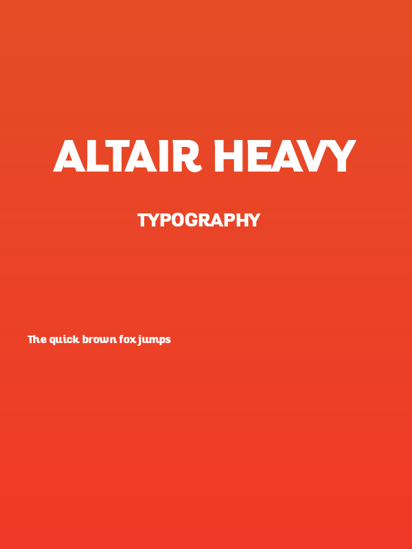 Altair Heavy Poster