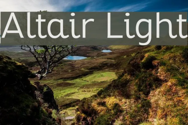 Altair Light Example 1