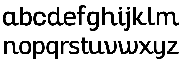 Altair-Regular Font LOWERCASE