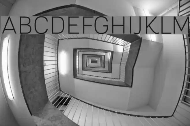 Altair Thin Font examples