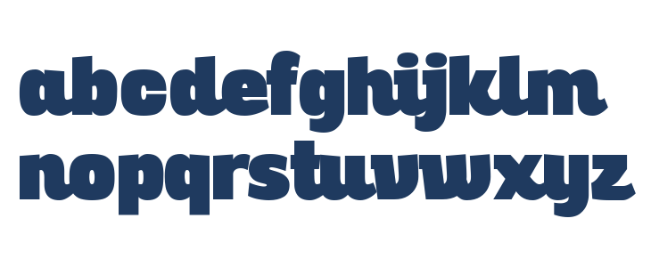 Altair Ultra Lowercase