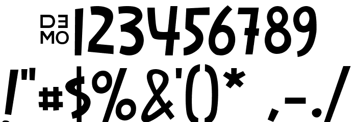 Altamis_Demo Font OTHER CHARS