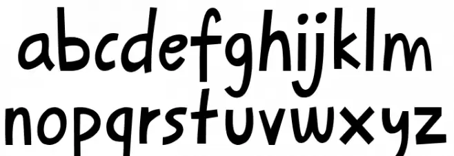 Altamis_Demo Schriftart Kleinbuchstaben