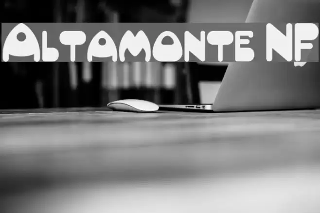 Altamonte NF Font examples