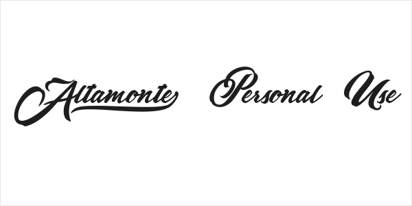 Altamonte[ Personal Use Logo