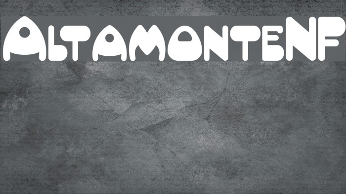 AltamonteNF Font examples