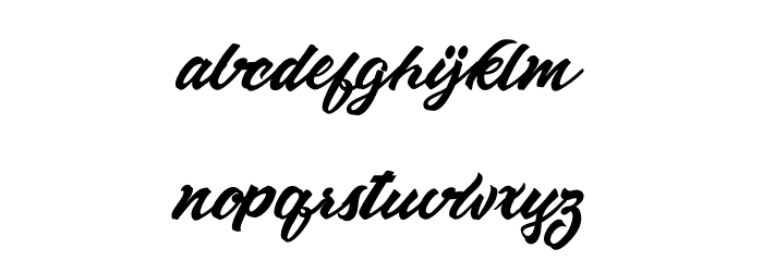 AltamontePersonalUse Font LOWERCASE