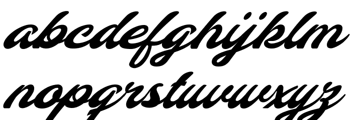 Altavista Personal Use Font LOWERCASE