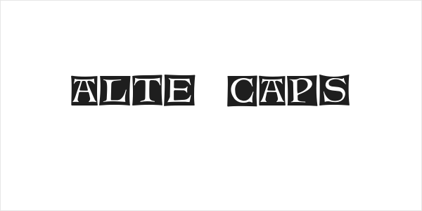 Alte Caps Logo