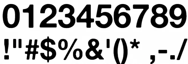 Alte Haas Grotesk Bold Schriftart Anderer Schreiben