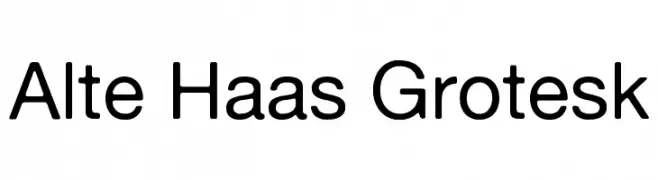 Alte Haas Grotesk  les polices de caractères gratuit tlcharger