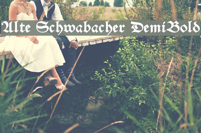 Alte Schwabacher DemiBold Example 3