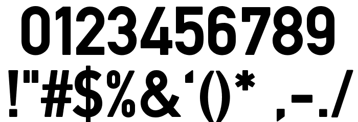 AlteDIN1451Mittelschrift Font OTHER CHARS