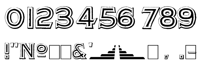 Altea Font OTHER CHARS