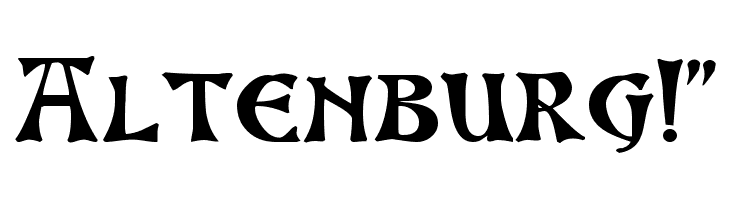 Altenburg!
