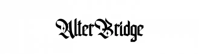 Alter Bridge  नि: शुल्क फ़ॉन्ट्स डाउनलोड