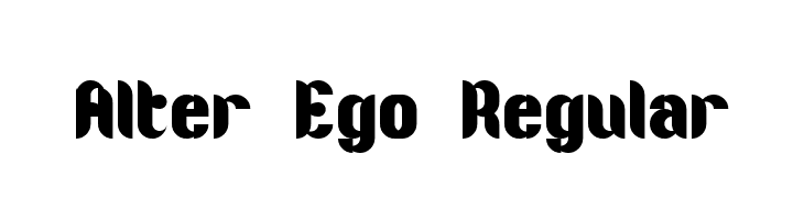 Alter Ego Regular  Free Fonts Download