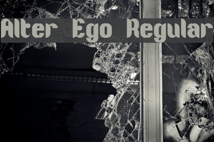 Alter Ego Regular Font examples