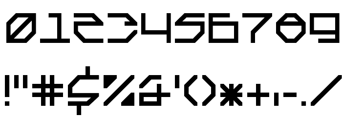 Altera Font OTHER CHARS
