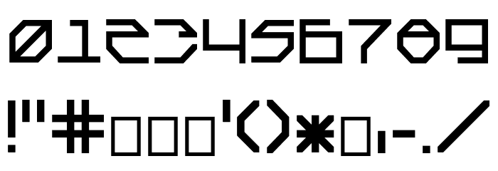 Altera_TEST10 Font Alte caractere