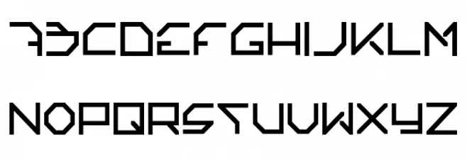 Altera_TEST10 Font Litere mari