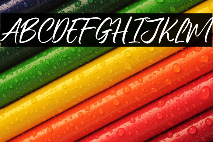 Alterday Fonte examples