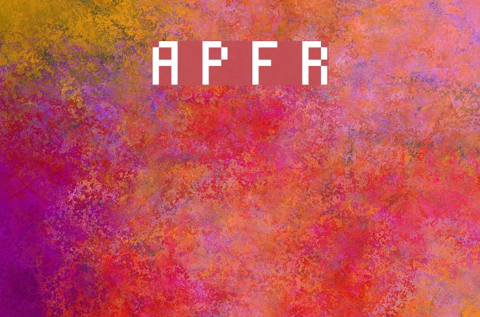 Alterebro Pixel Font Regular Fonte examples